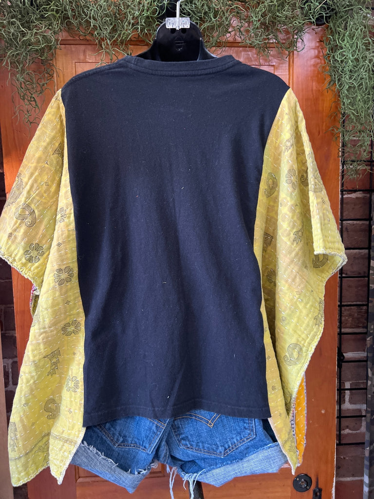 Notorious B I G kantha poncho - Main Street Threads