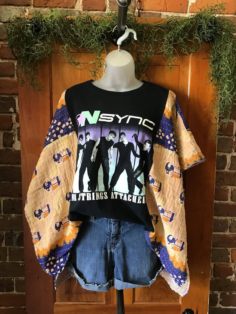Nsync kantha poncho - Main Street Threads