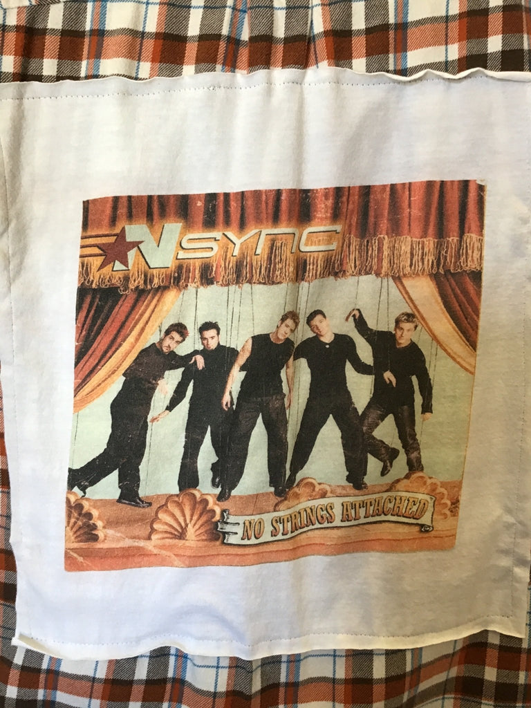 NSYNC Upcycled Plaid Flannel - Main Street Threads