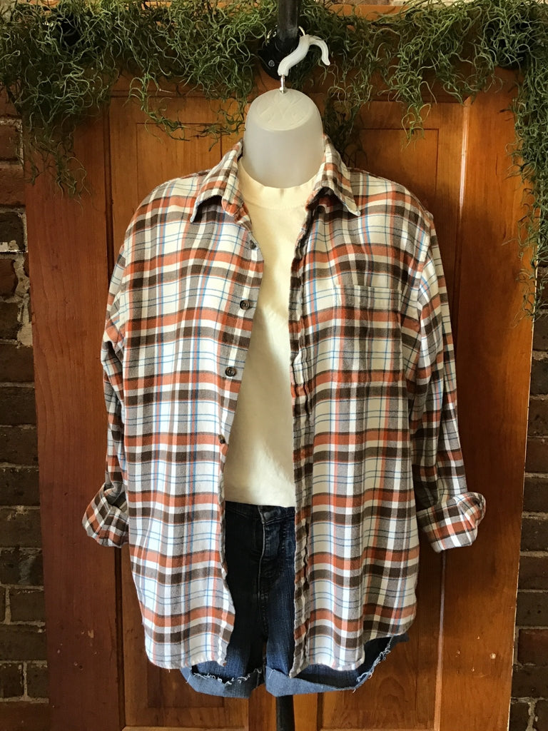 NSYNC Upcycled Plaid Flannel - Main Street Threads