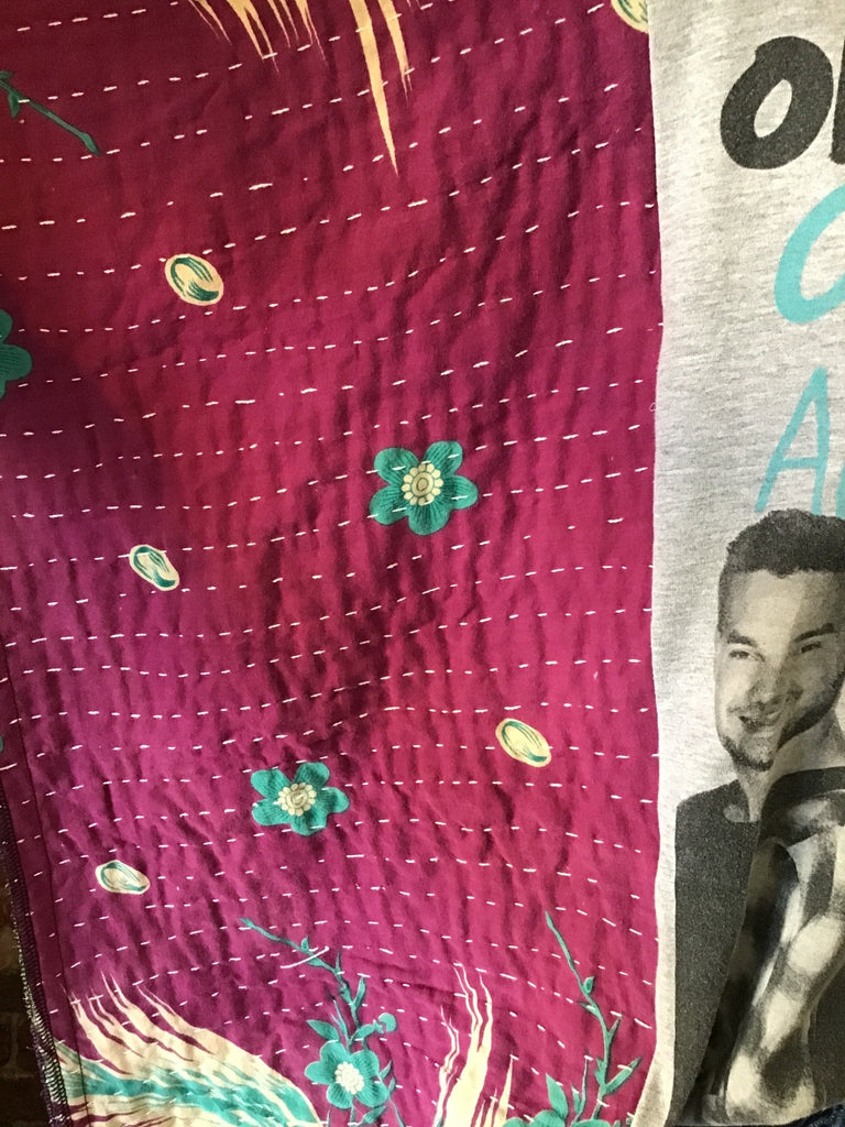 One Direction kantha poncho - Main Street Threads