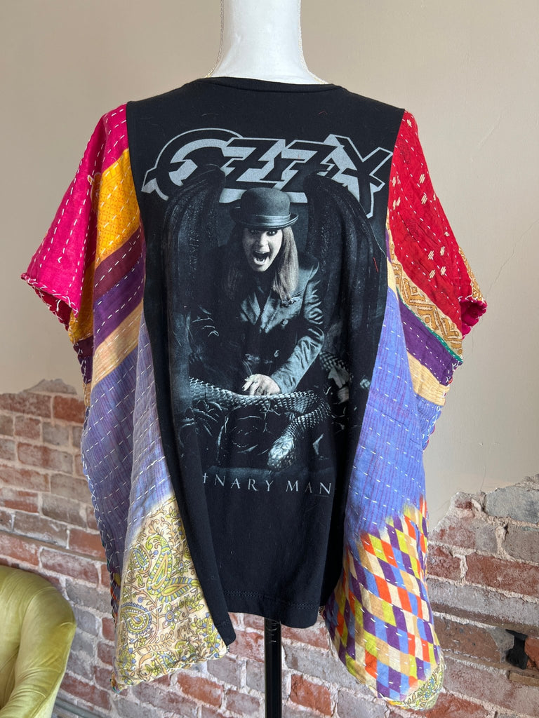 Ozzy Kantha poncho - Main Street Threads