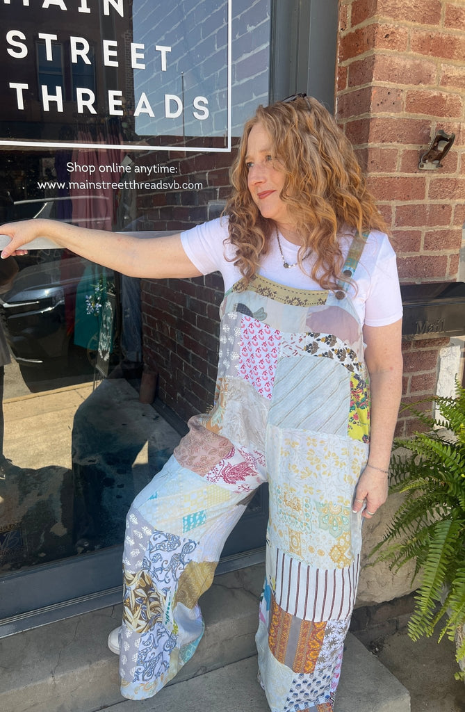 Patchwork Overalls - Main Street Threads