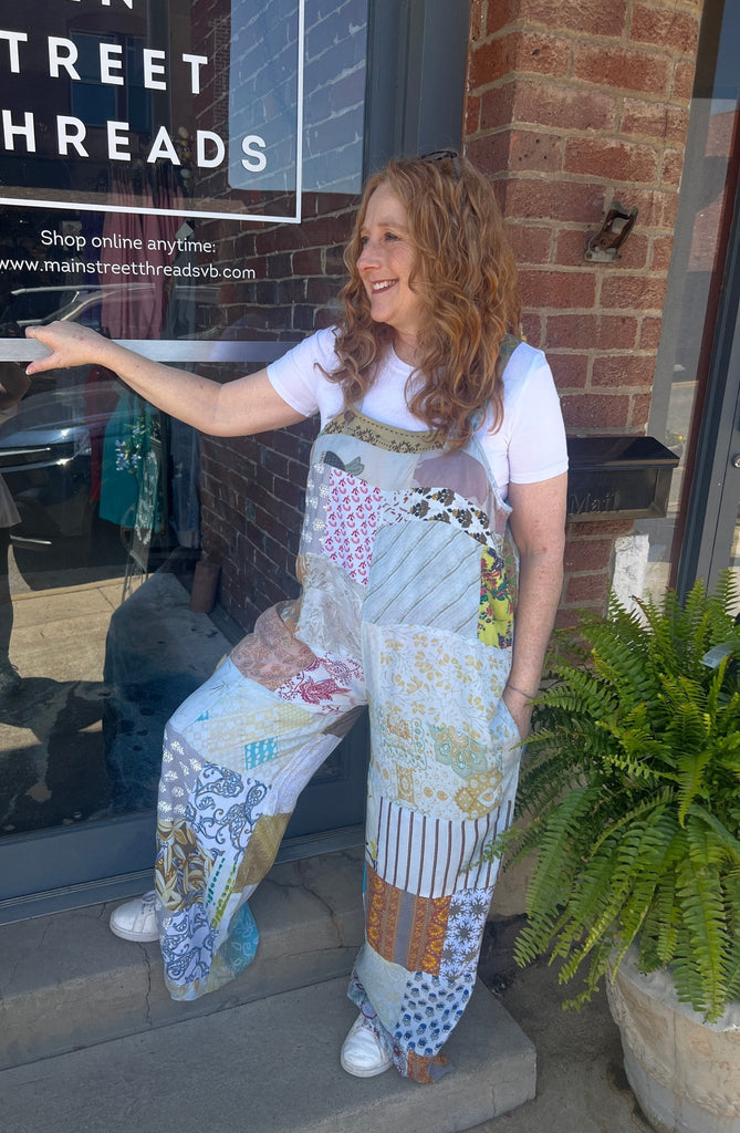 Patchwork Overalls - Main Street Threads