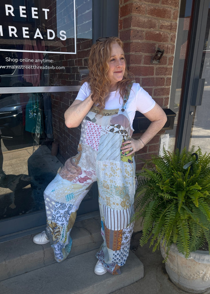Patchwork Overalls - Main Street Threads