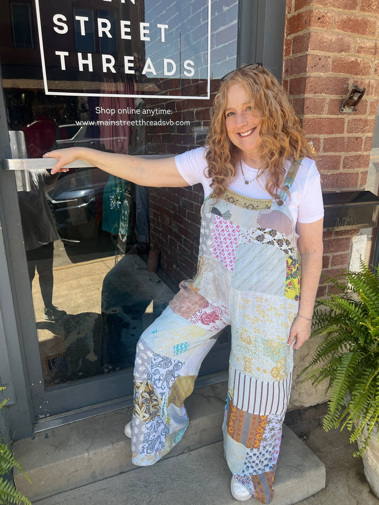 Patchwork Overalls - Main Street Threads