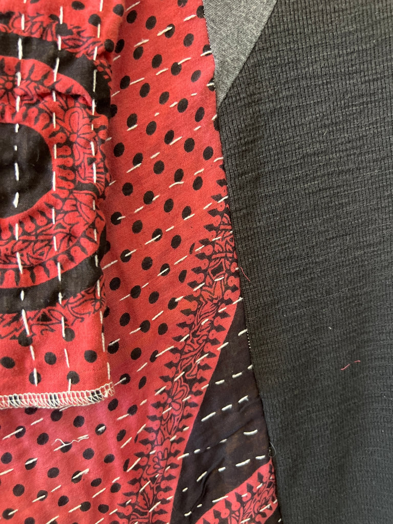 Pink Floyd ANIMALS kantha poncho - Main Street Threads
