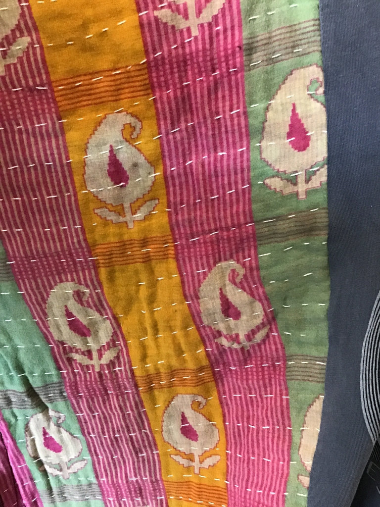 Pink Floyd kantha poncho - Main Street Threads