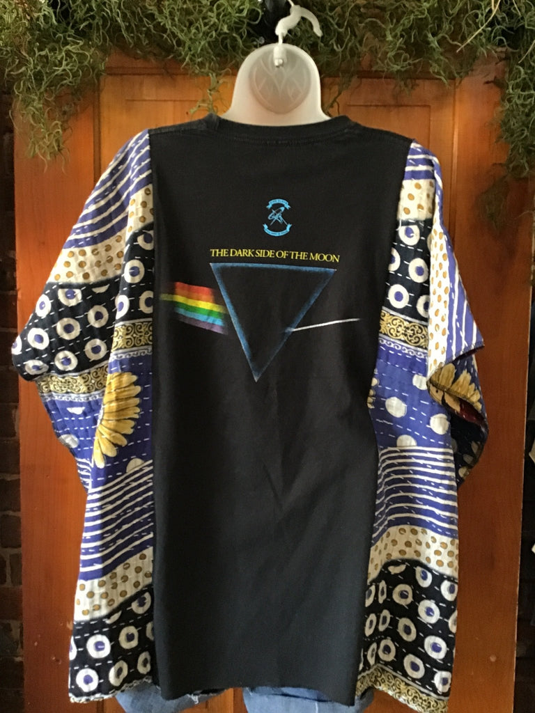 Pink Floyd kantha poncho - Main Street Threads
