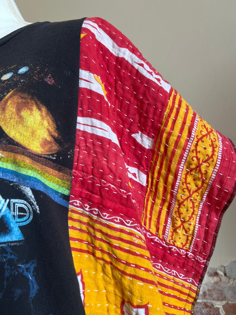 Pink Floyd Kantha poncho - Main Street Threads