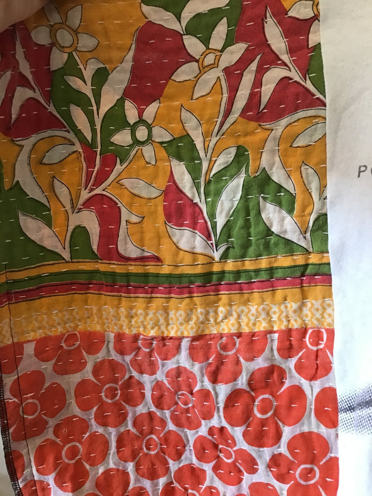 Post Malone kantha poncho - Main Street Threads