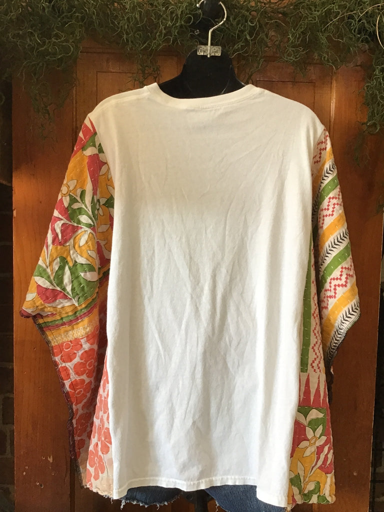 Post Malone kantha poncho - Main Street Threads