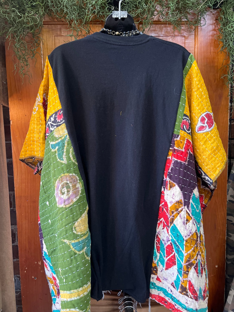Queen + Adam Lambert kantha poncho - Main Street Threads