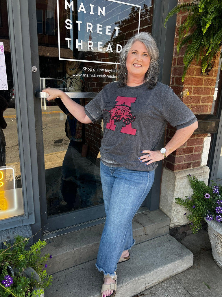 Red 1964 Hog tee - Main Street Threads