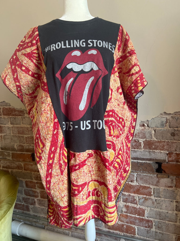 Rolling Stones Kantha poncho dress - Main Street Threads
