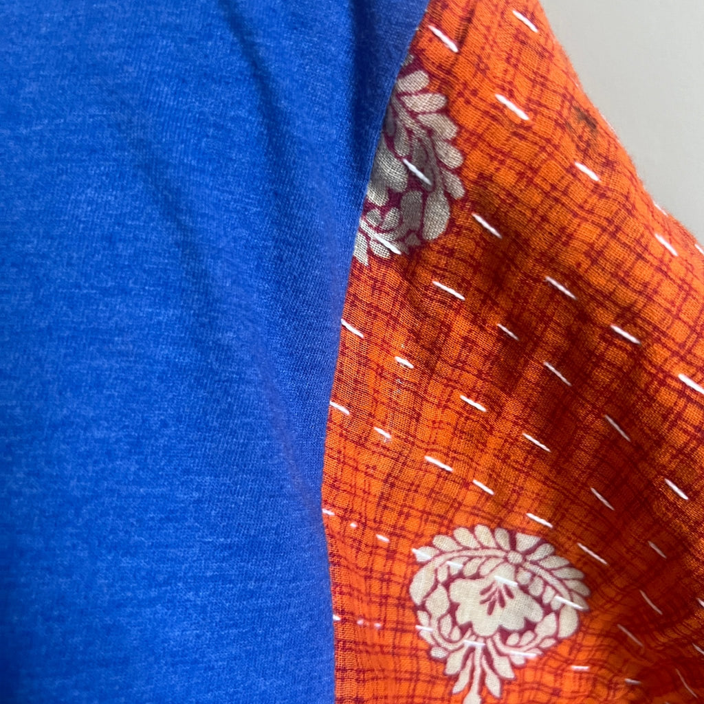 Rush Kantha poncho - Main Street Threads