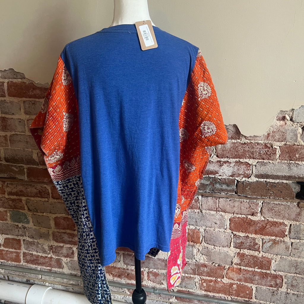 Rush Kantha poncho - Main Street Threads