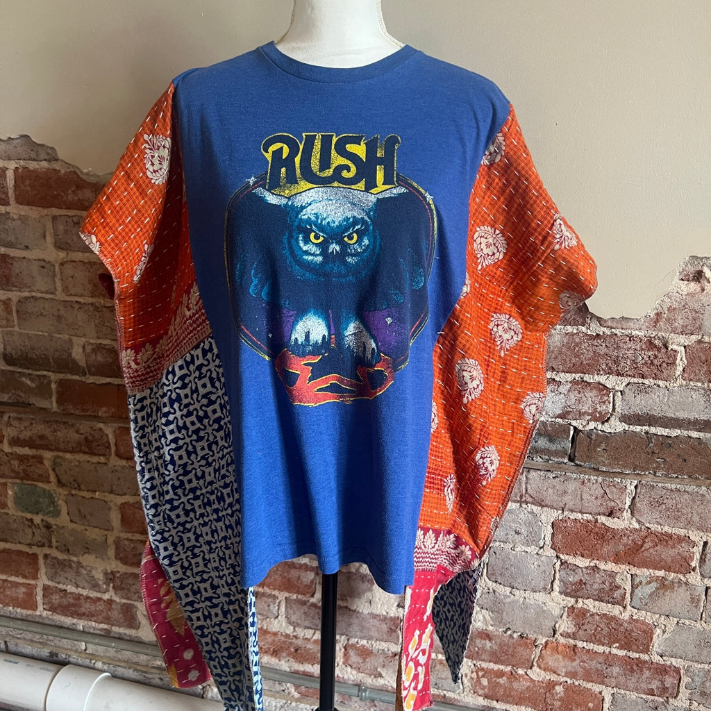 Rush Kantha poncho - Main Street Threads