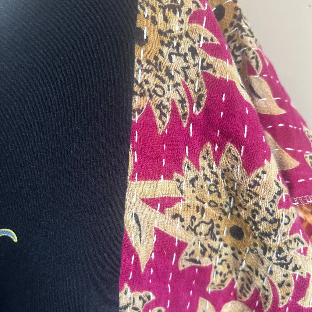 Santana Kantha poncho - Main Street Threads