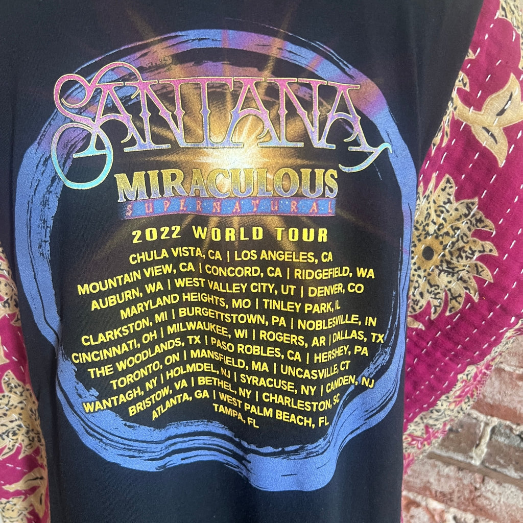 Santana Kantha poncho - Main Street Threads