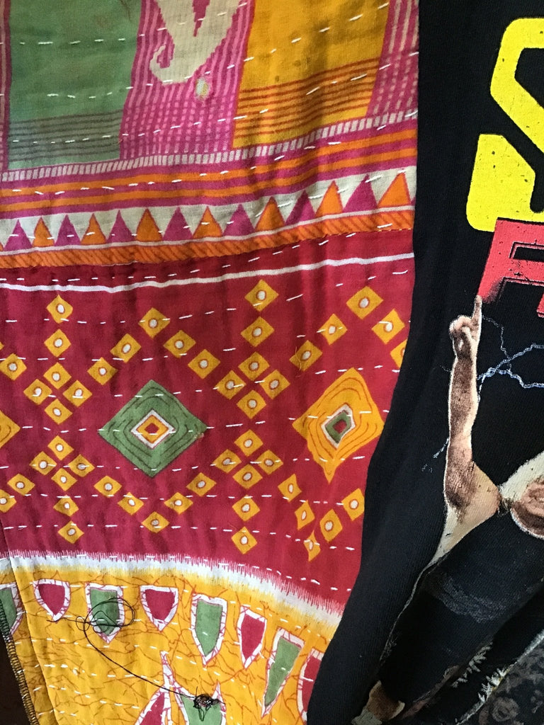 Scorpions kantha poncho - Main Street Threads