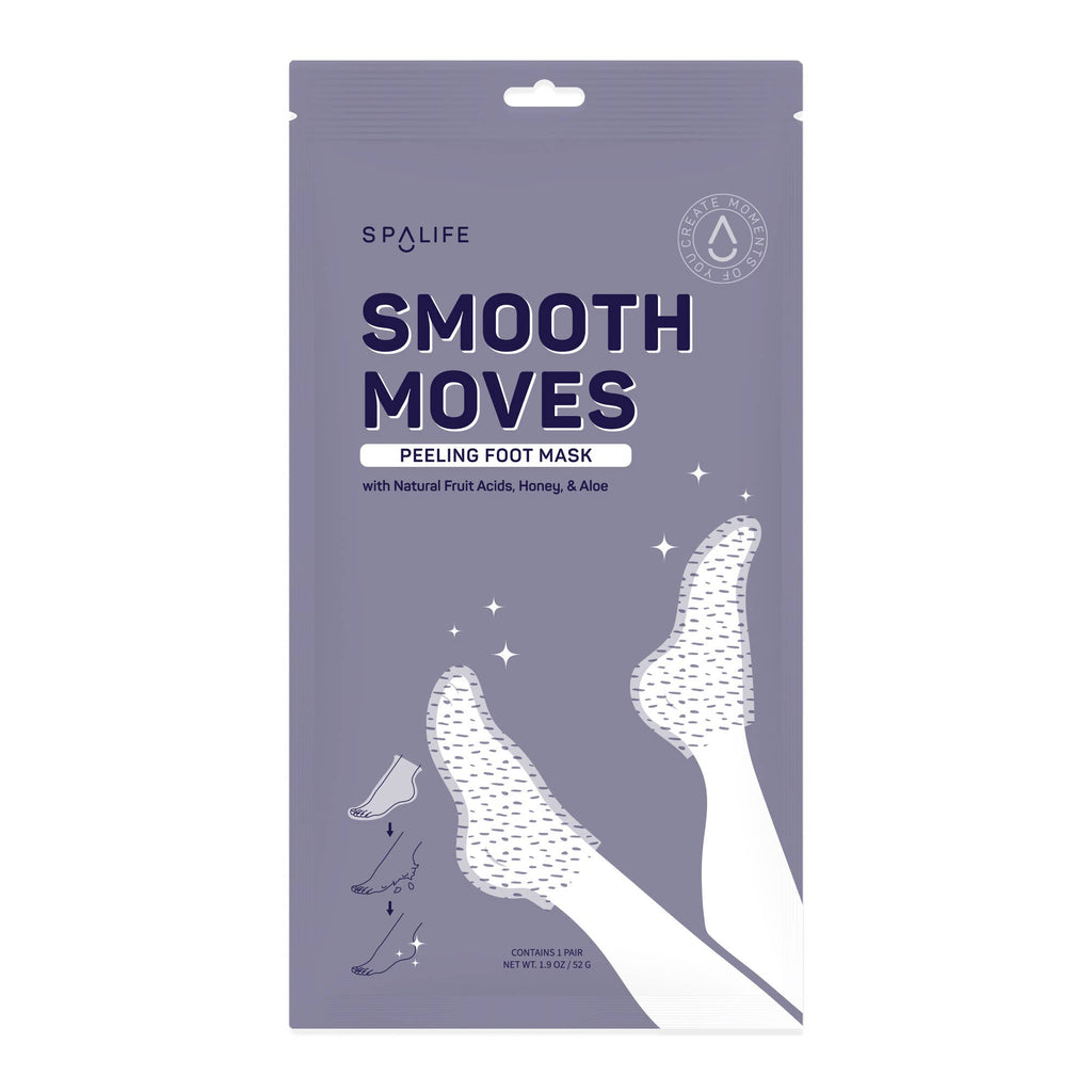 Smooth Moves Peeling Foot Mask with Natural Fruit Acids - Main Street Threads