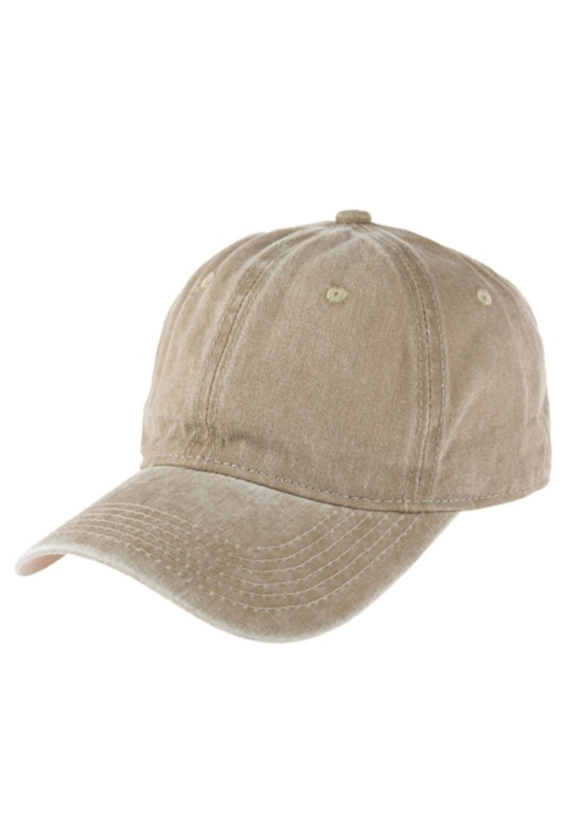 Solid color Baseball cap – Main Street Threads