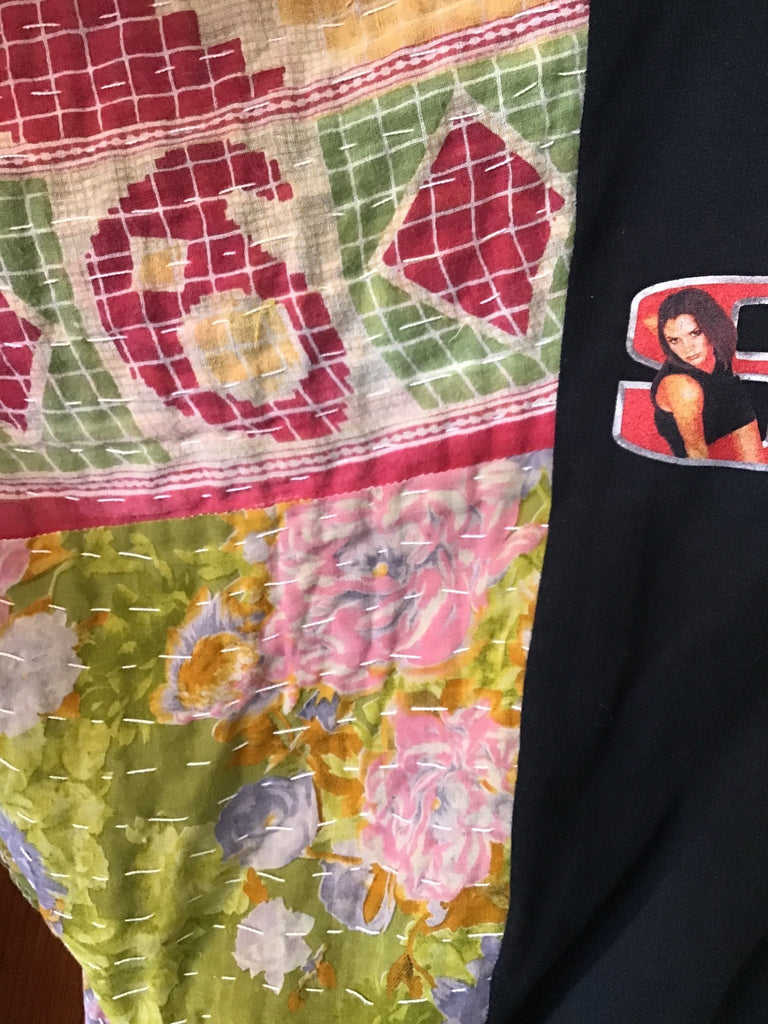 Spice Girls kantha poncho - Main Street Threads