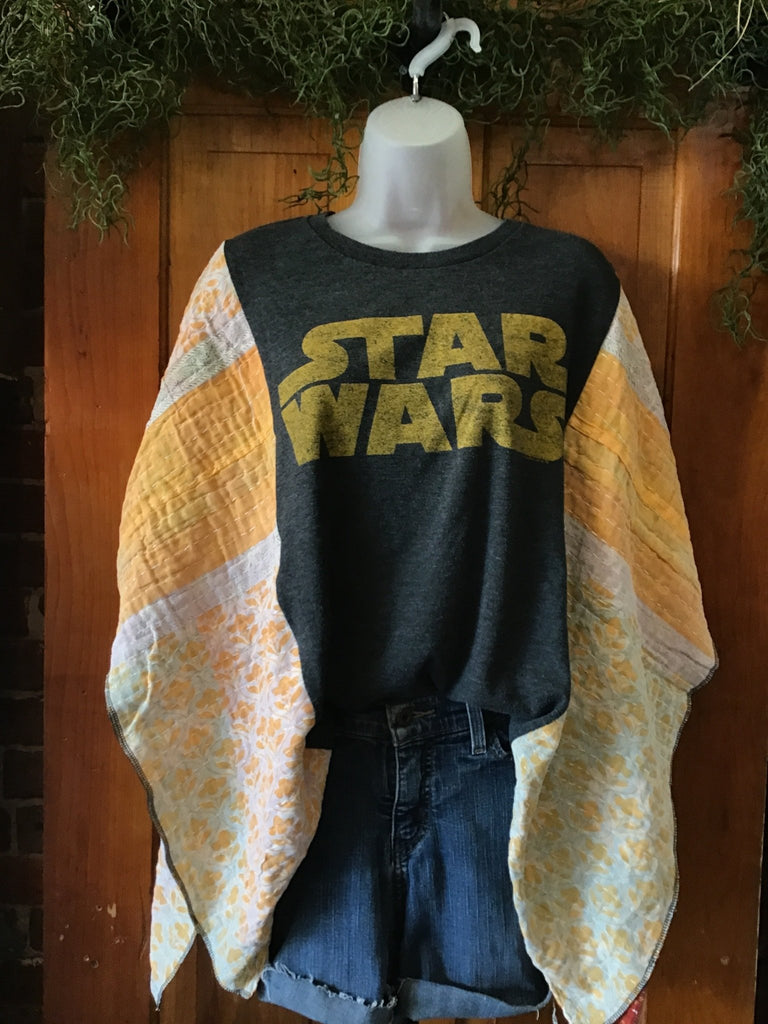Star Wars kantha poncho - Main Street Threads