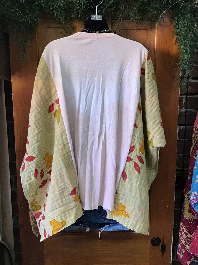 STEVIE NICKS kantha poncho - Main Street Threads