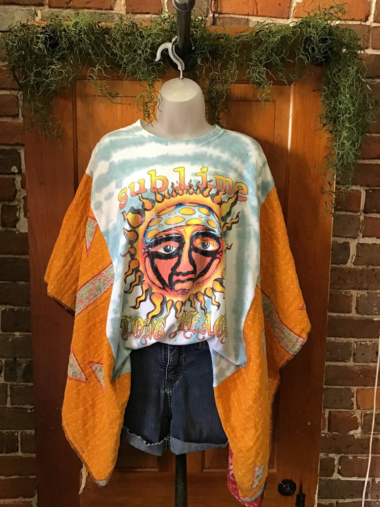 Sublime kantha poncho - Main Street Threads