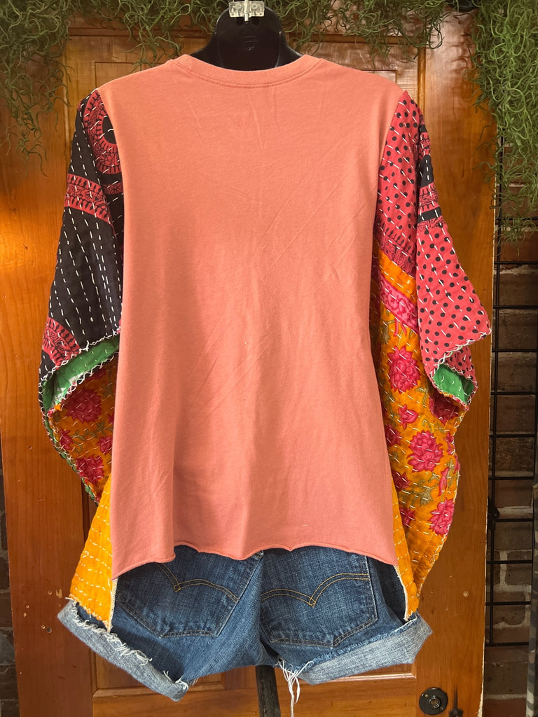 The Beatles Abbey Road kantha poncho - Main Street Threads