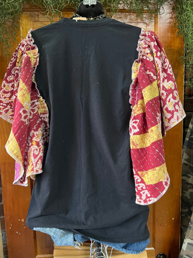The Beatles cavern club butterfly sleeves kantha tee - Main Street Threads