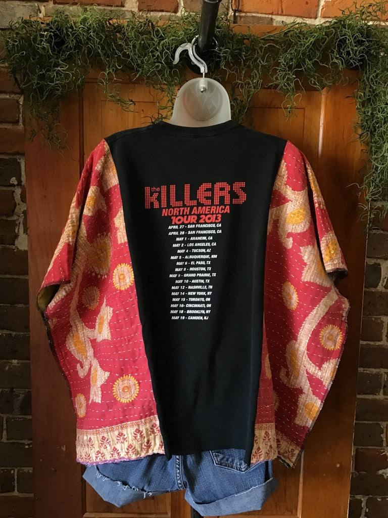 The Killers kantha poncho - Main Street Threads