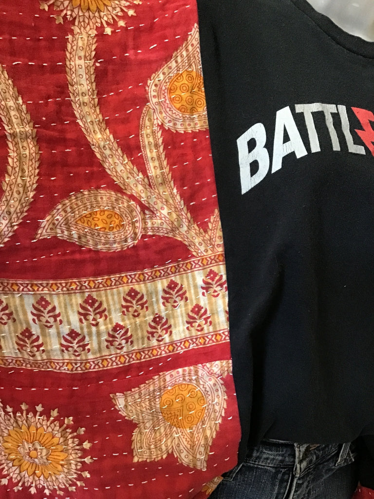 The Killers kantha poncho - Main Street Threads