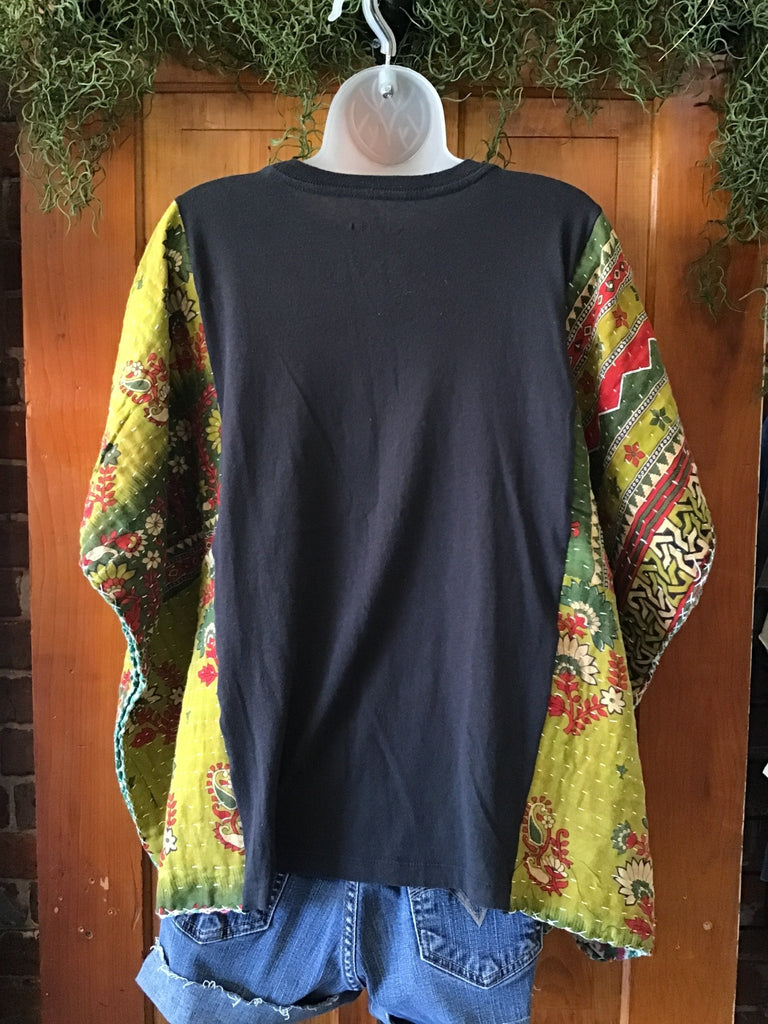 The Rolling Stones kantha poncho - Main Street Threads