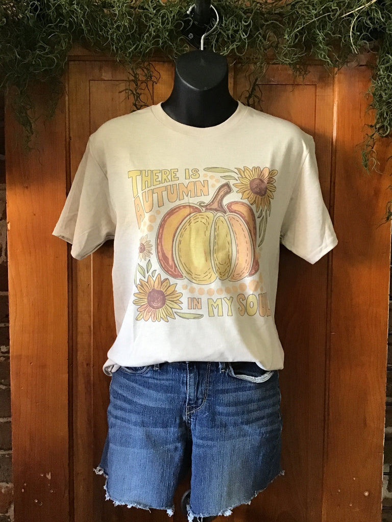 There is Autumn in my soul Graphic Tee - Main Street Threads