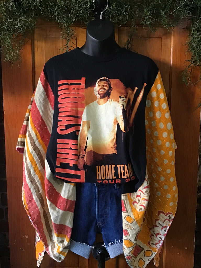 Thomas Rhett kantha poncho - Main Street Threads
