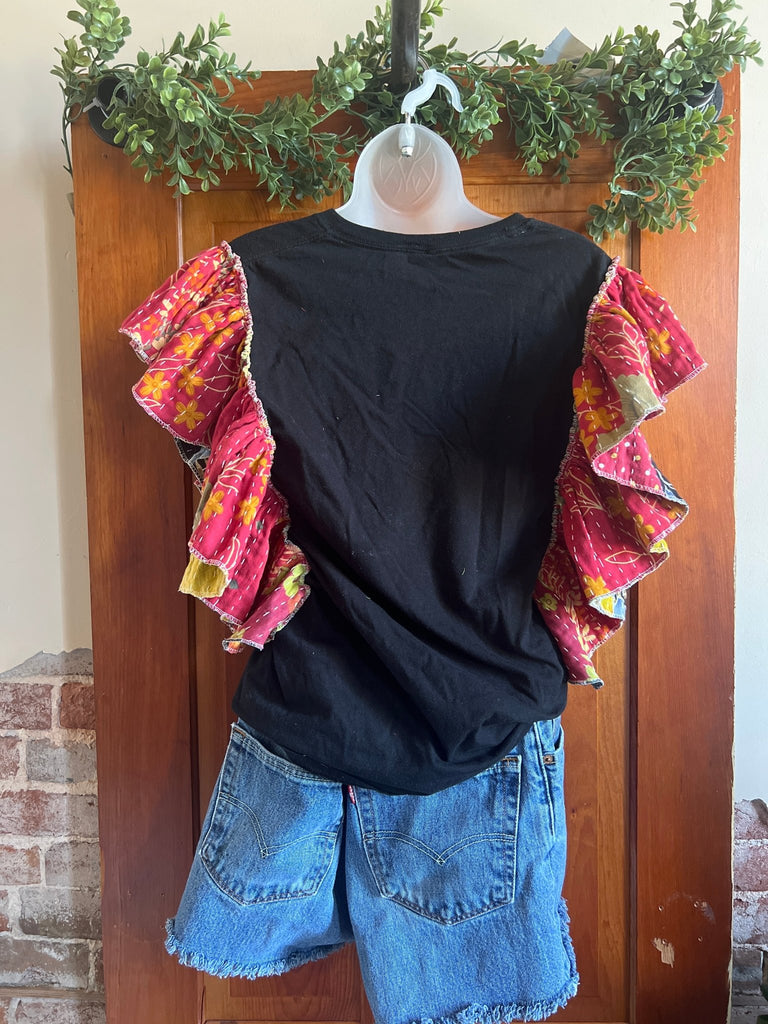 Thomas Rhett kantha ruffle tee - Main Street Threads