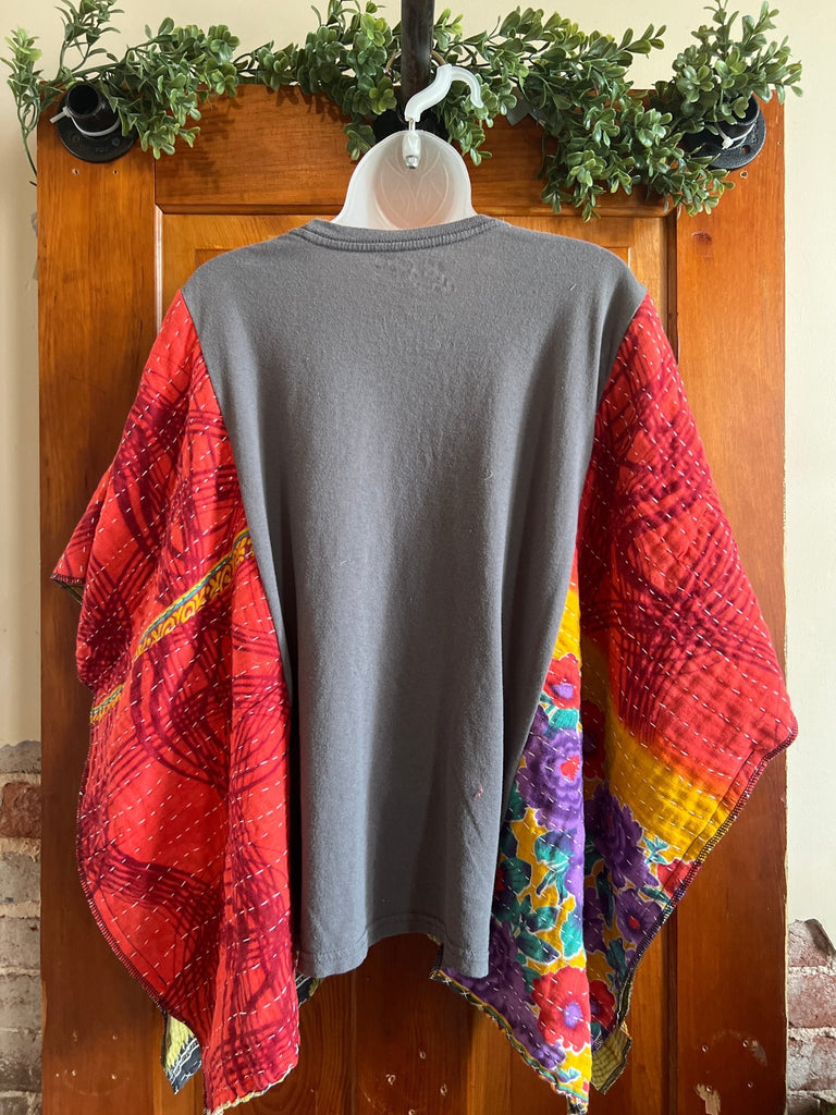Tupac kantha poncho - Main Street Threads