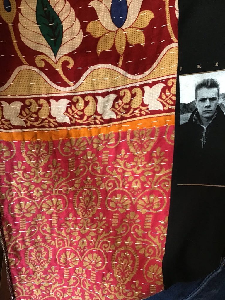 U2 kantha poncho - Main Street Threads