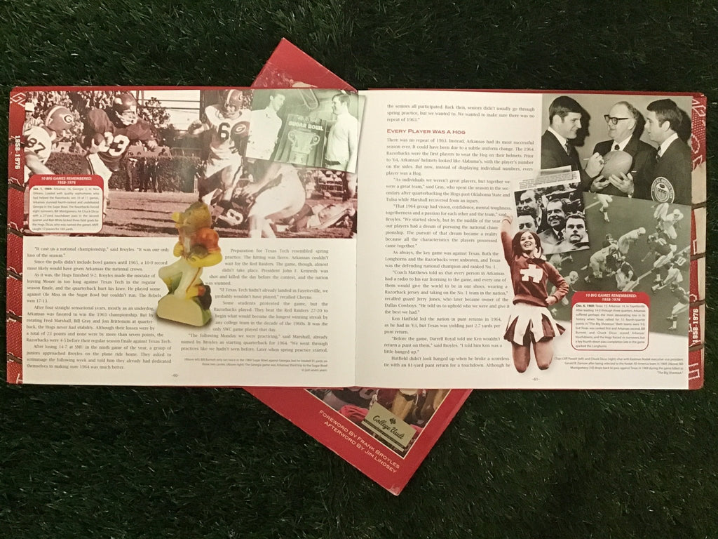 University of Arkansas History of Razorbacks Book - Main Street Threads