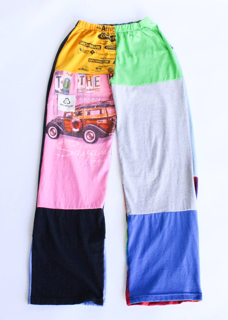 Upcycled Graphic Tee Pants - Main Street Threads