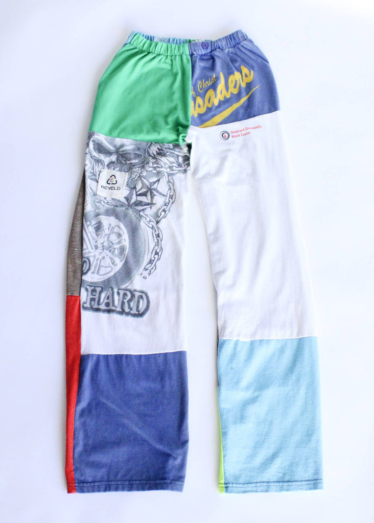 Upcycled Graphic Tee Pants - Main Street Threads