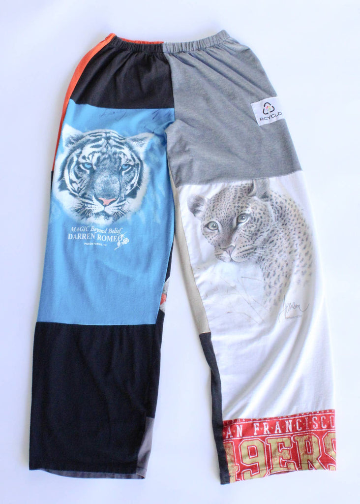 Upcycled Graphic Tee Pants - Main Street Threads