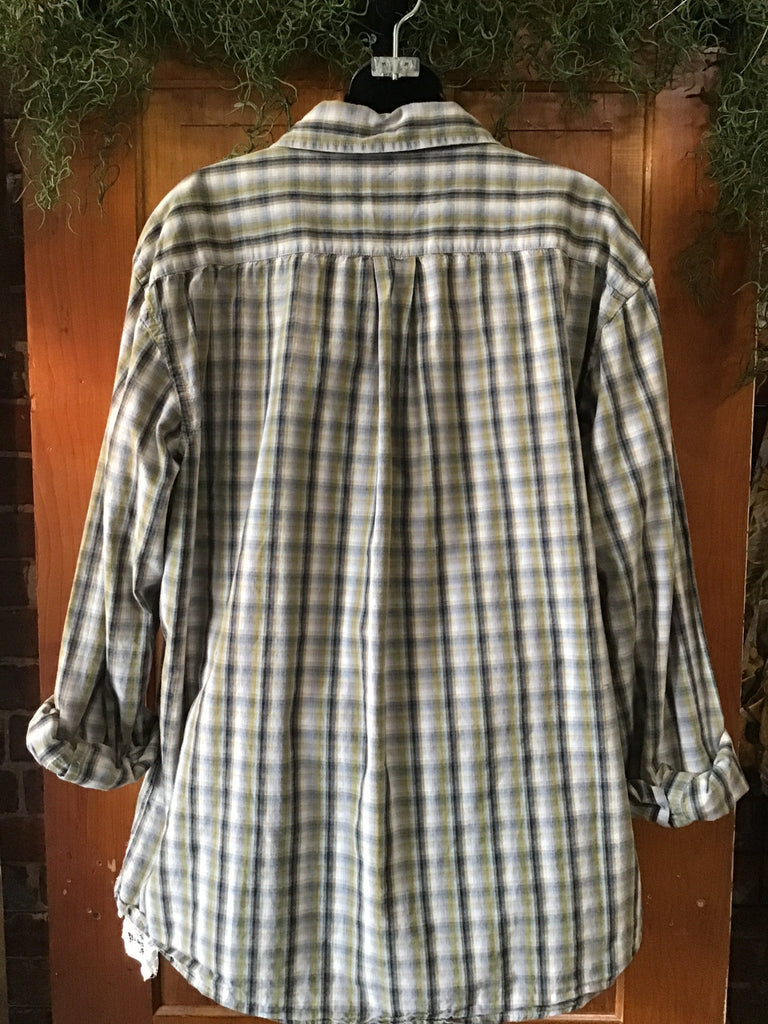Upcycled Patchwork Plaid Flannel - Main Street Threads