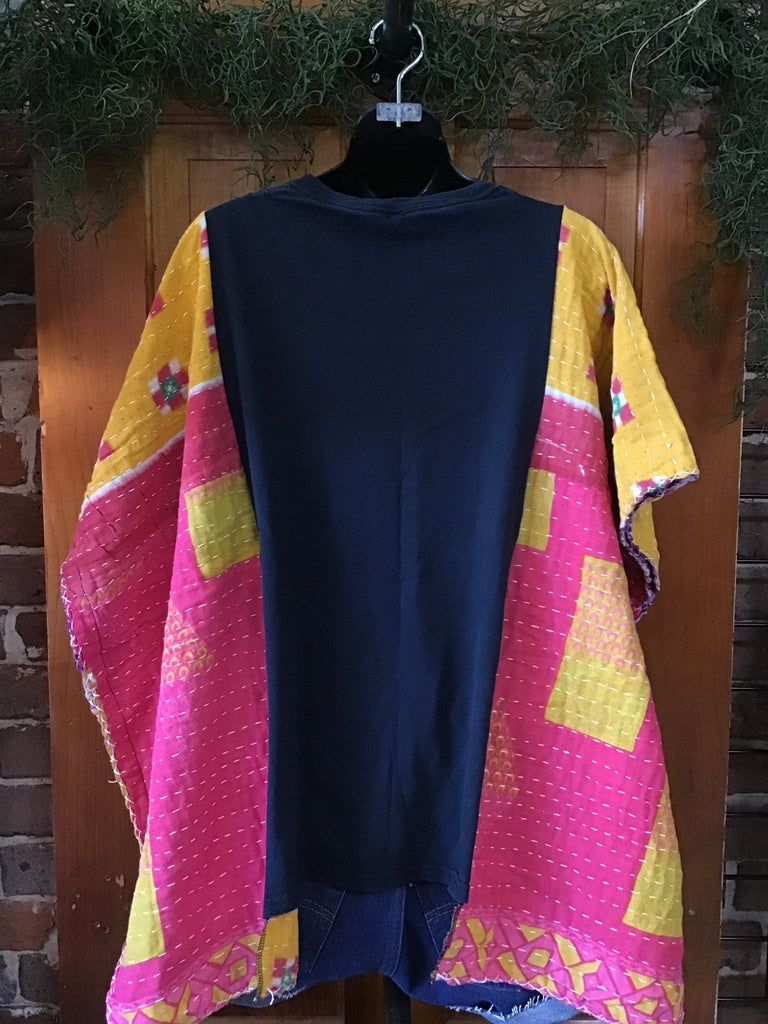Young Boy kantha poncho - Main Street Threads