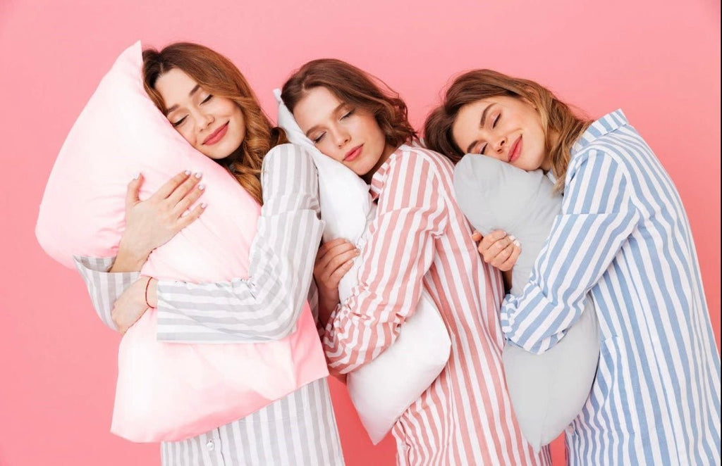 "Bye Bye Bedhead" Silky satin Pillowcase - Main Street Threads