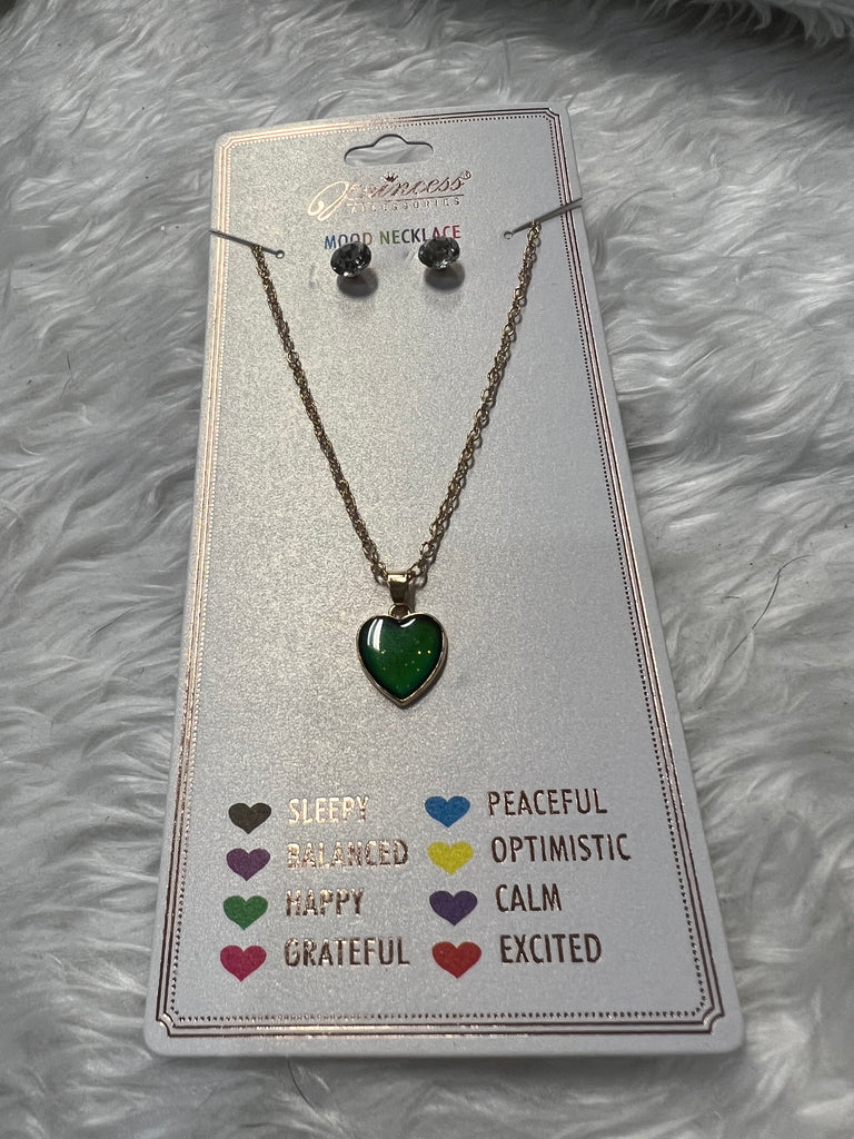 Mood Necklace and Earrings Set Main Street Threads Jewelry