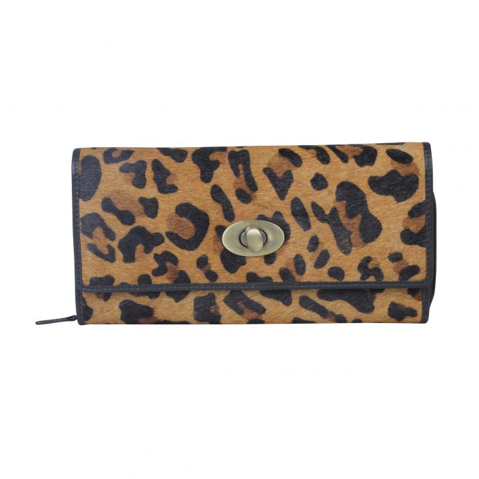 MYRA GENTEEL LEOPARD PRINT WALLET - Main Street Threads